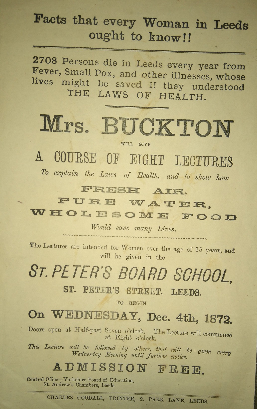 CMB Handbill